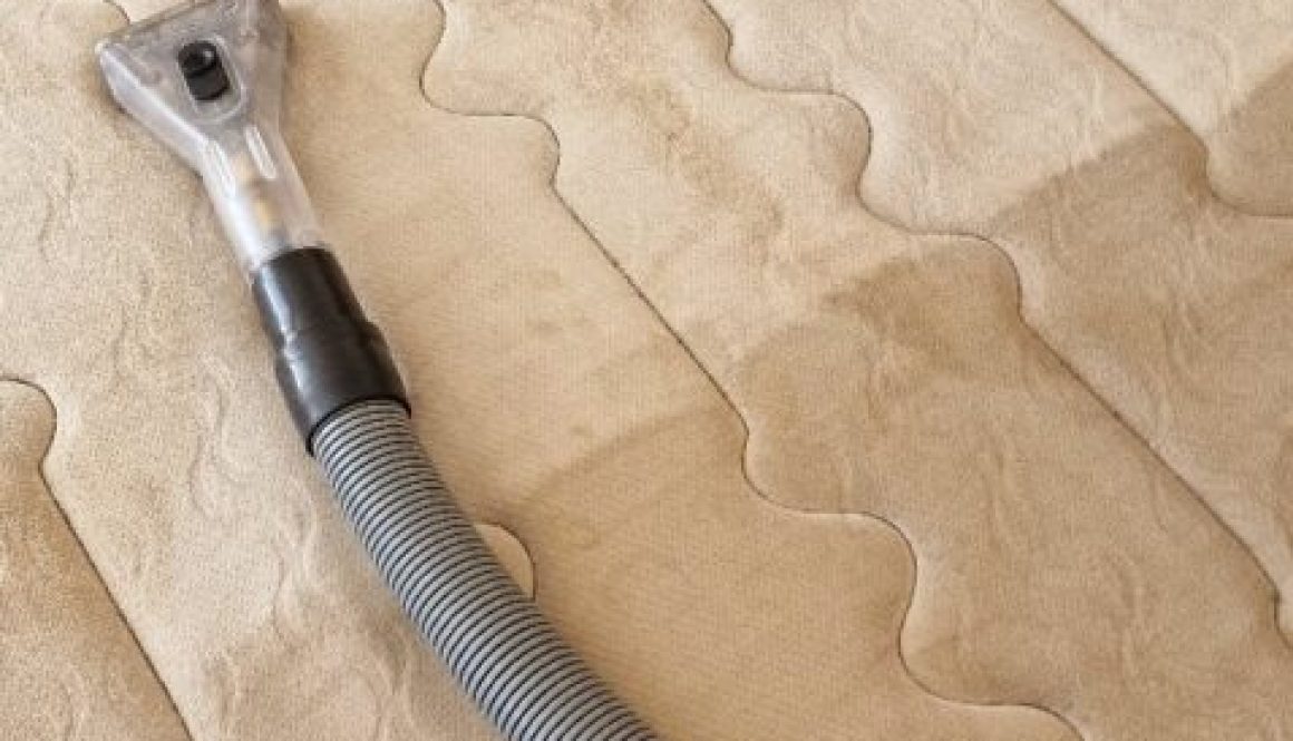 Mattress cleaning before and after using professional hand tool upholstery cleaning in Ely
